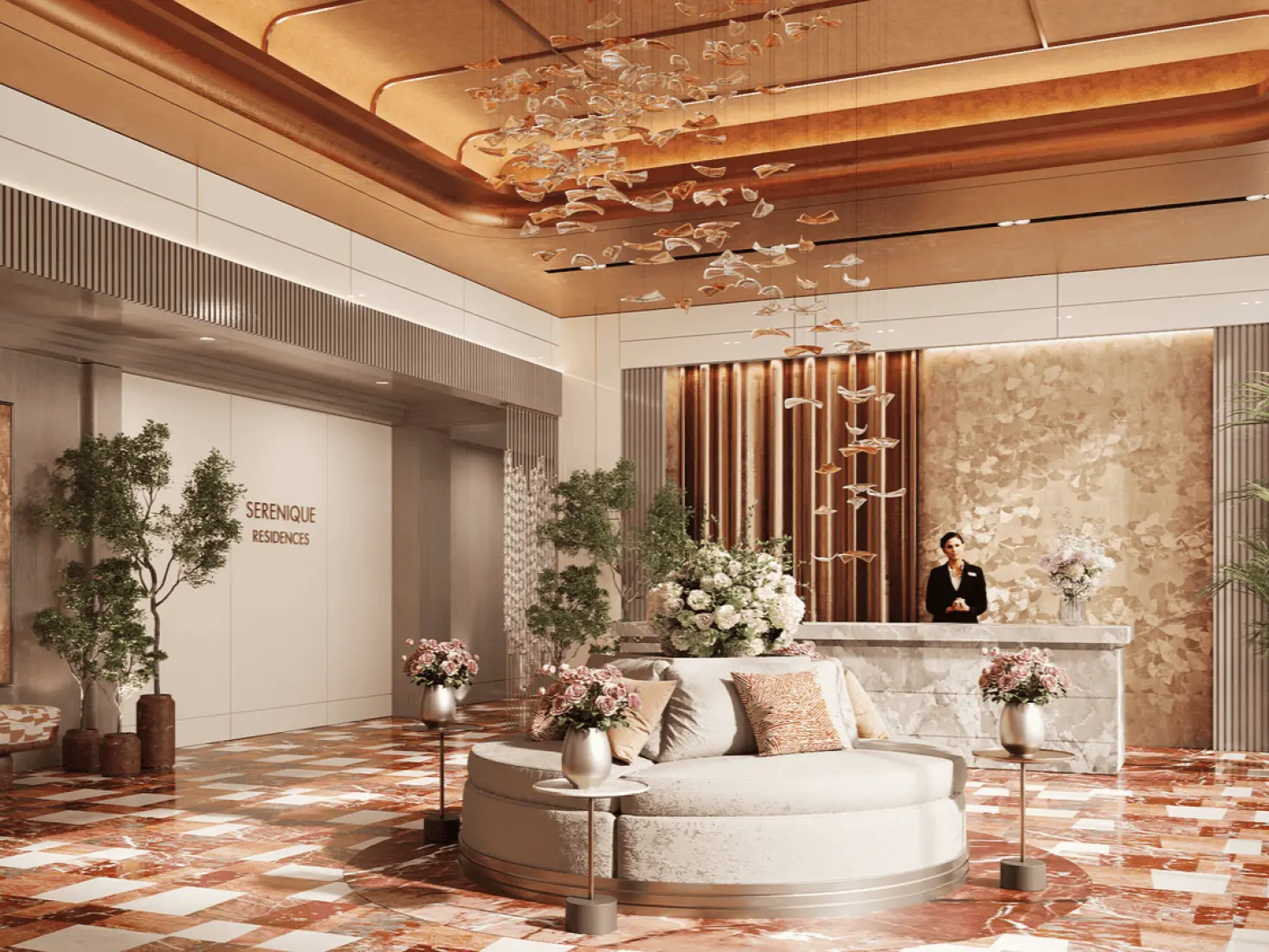 Treppan Serenique Residences, developer render