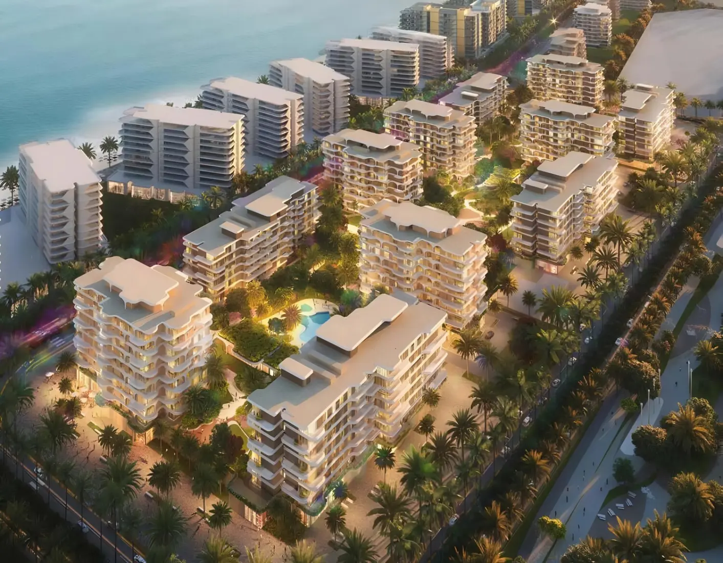 The Beach House Fahid, developer render