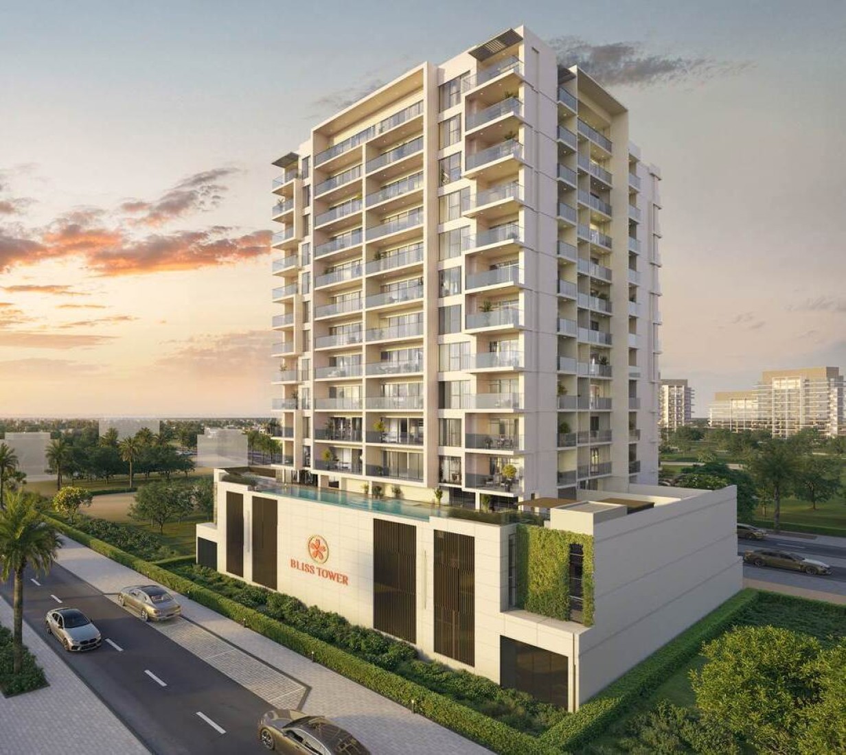 Bliss Tower, Dubai Land Residence Complex