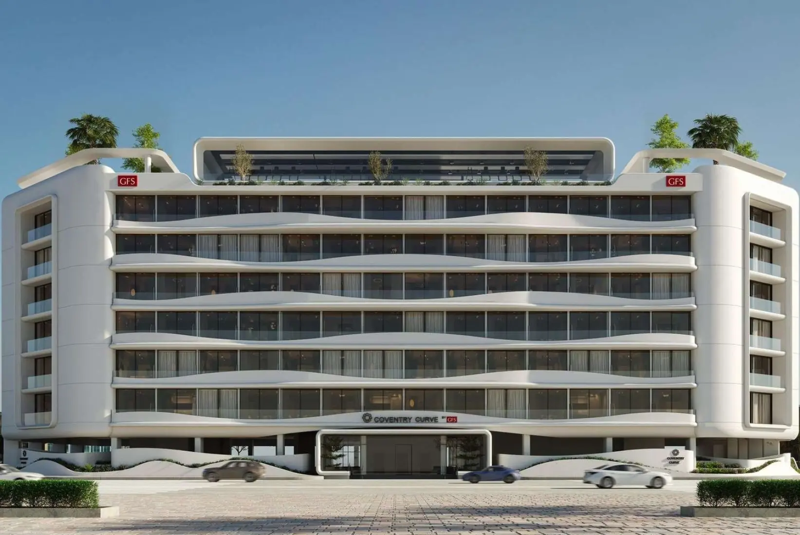 Coventry Curve, developer render