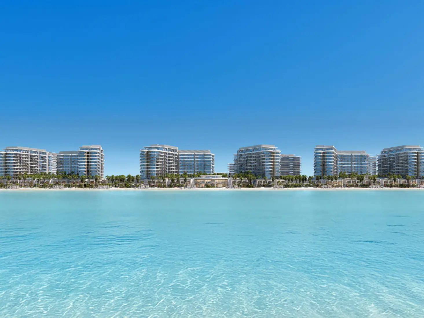 Fahid Beach Terraces, developer render