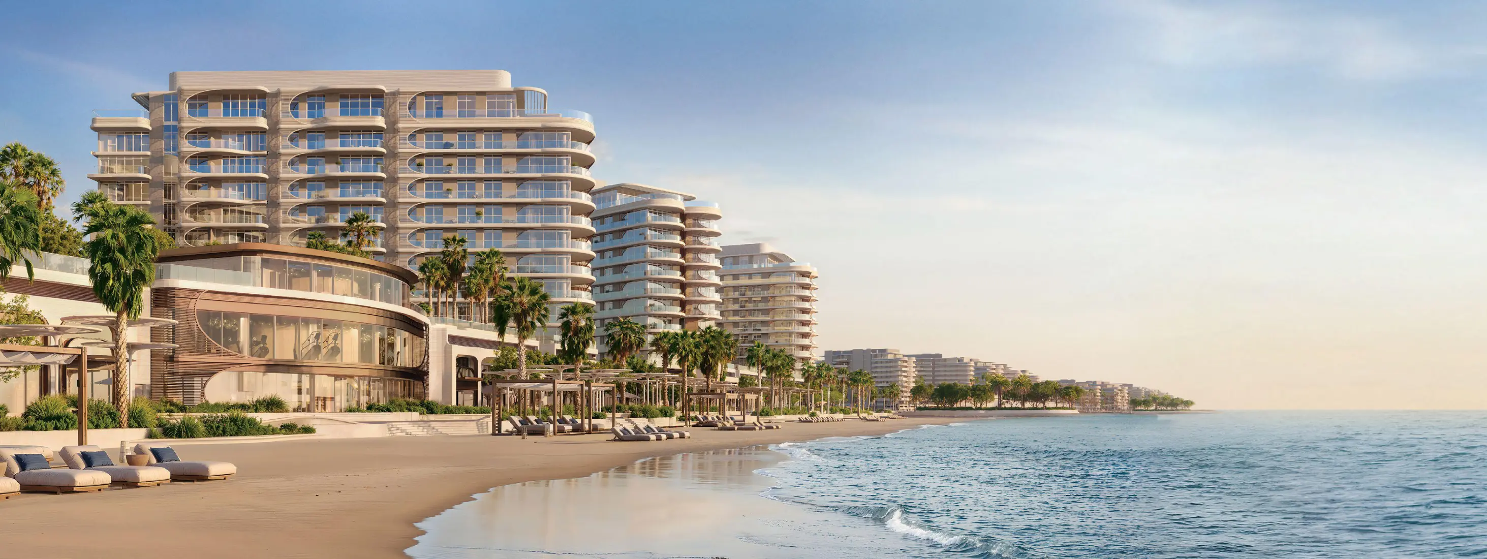 Fahid Beach Terraces, developer render