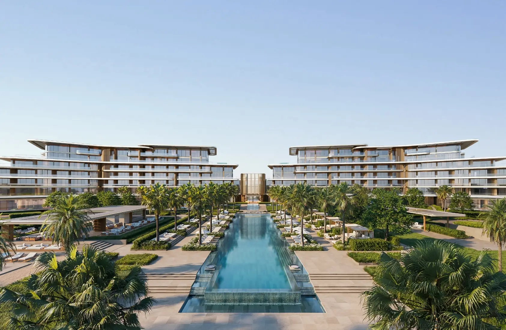 Four Seasons Private Residences Abu Dhabi at Saadiyat Beach, developer render