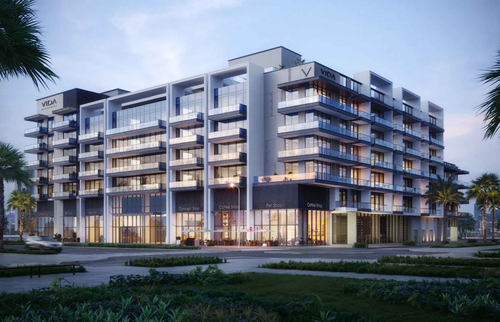 Vida Residences Saadiyat Island, developer render