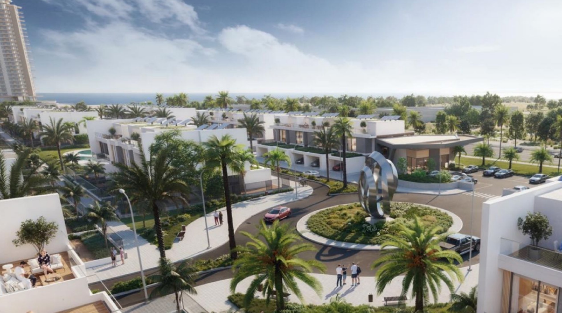 Al Hamra Village, flagship project render