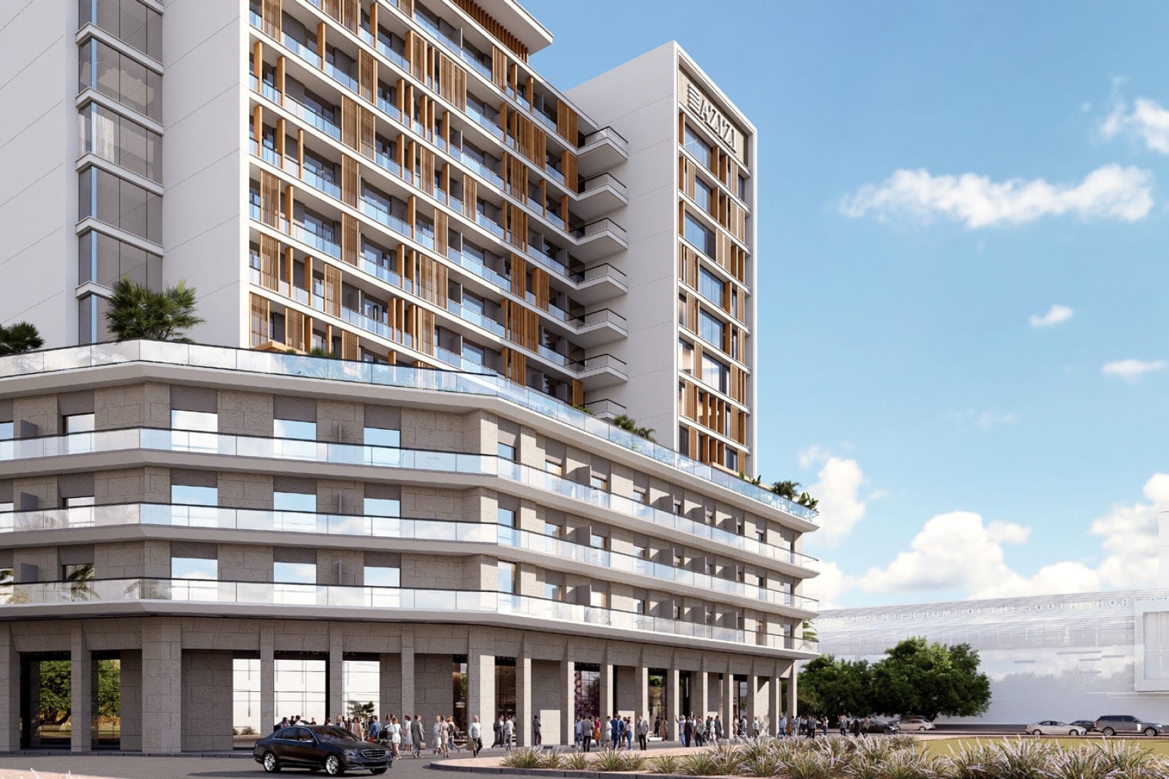 Azizi Lina, developer render