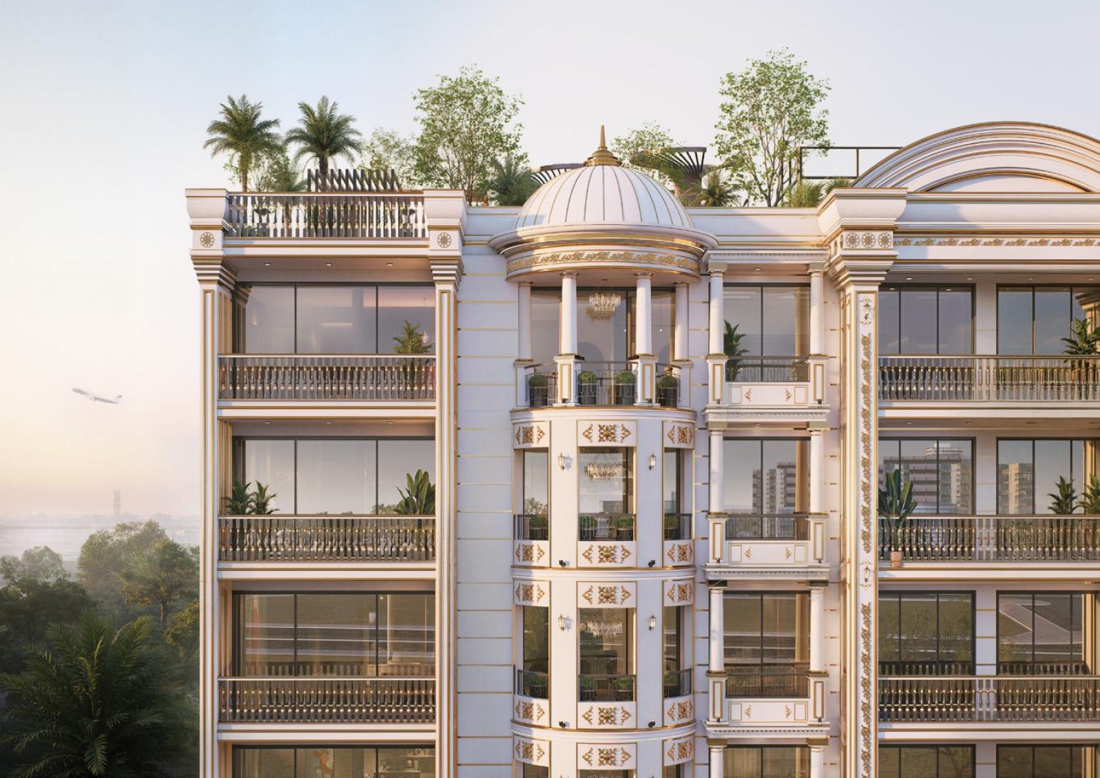 Crown Palace, developer render