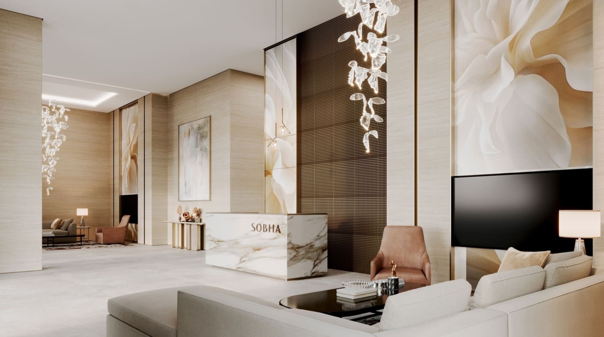 The Tranquil at Sobha Central, developer render