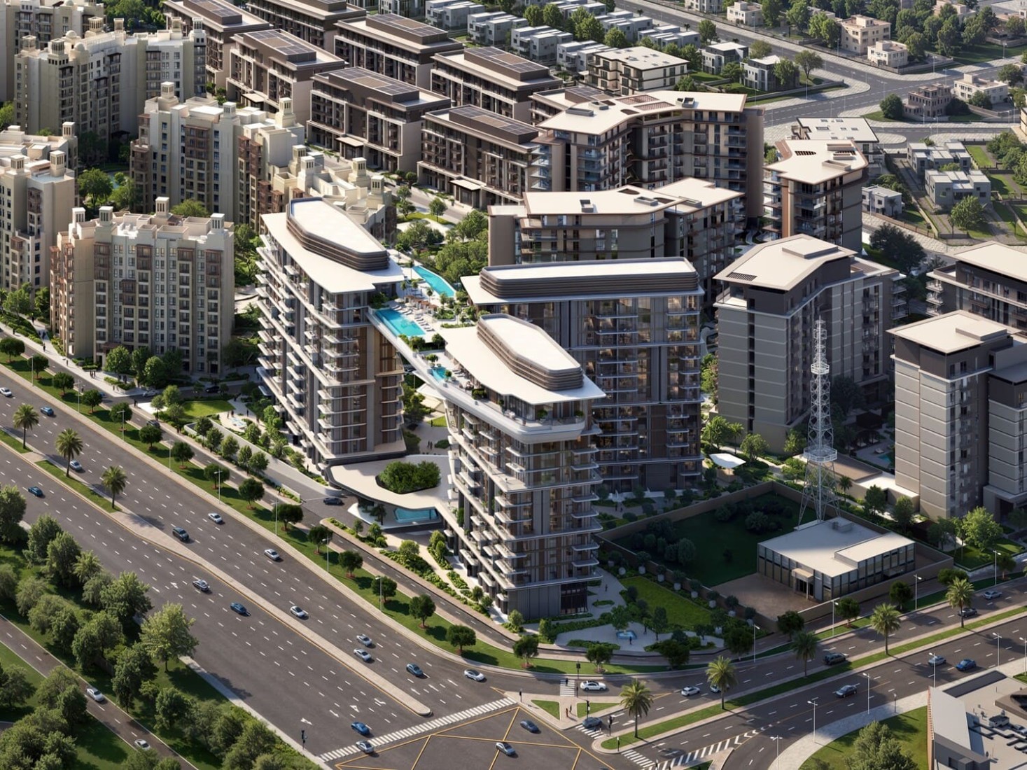 Madinat Jumeirah Living, flagship project render