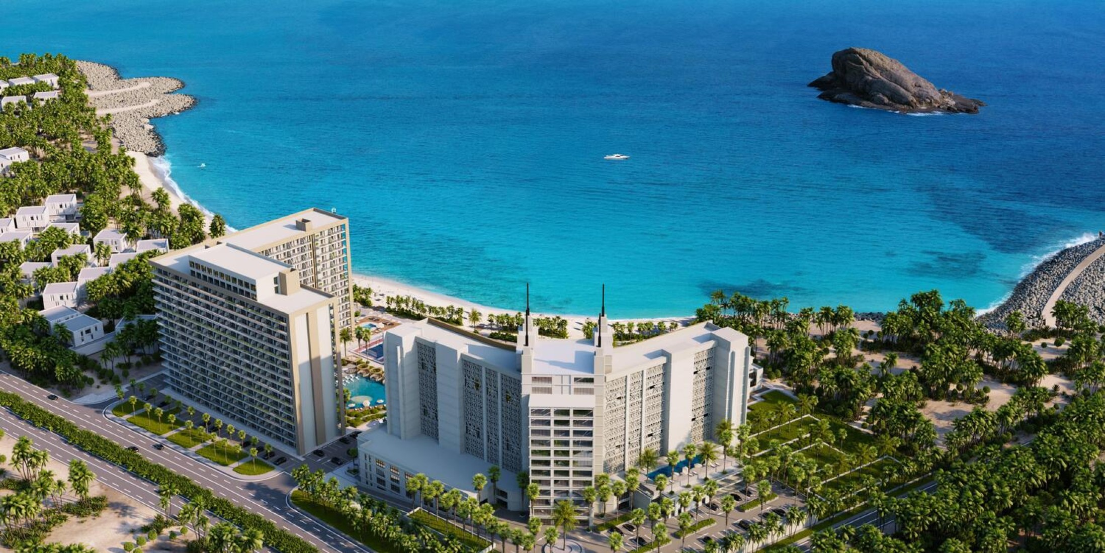 Al Fqait, flagship project render