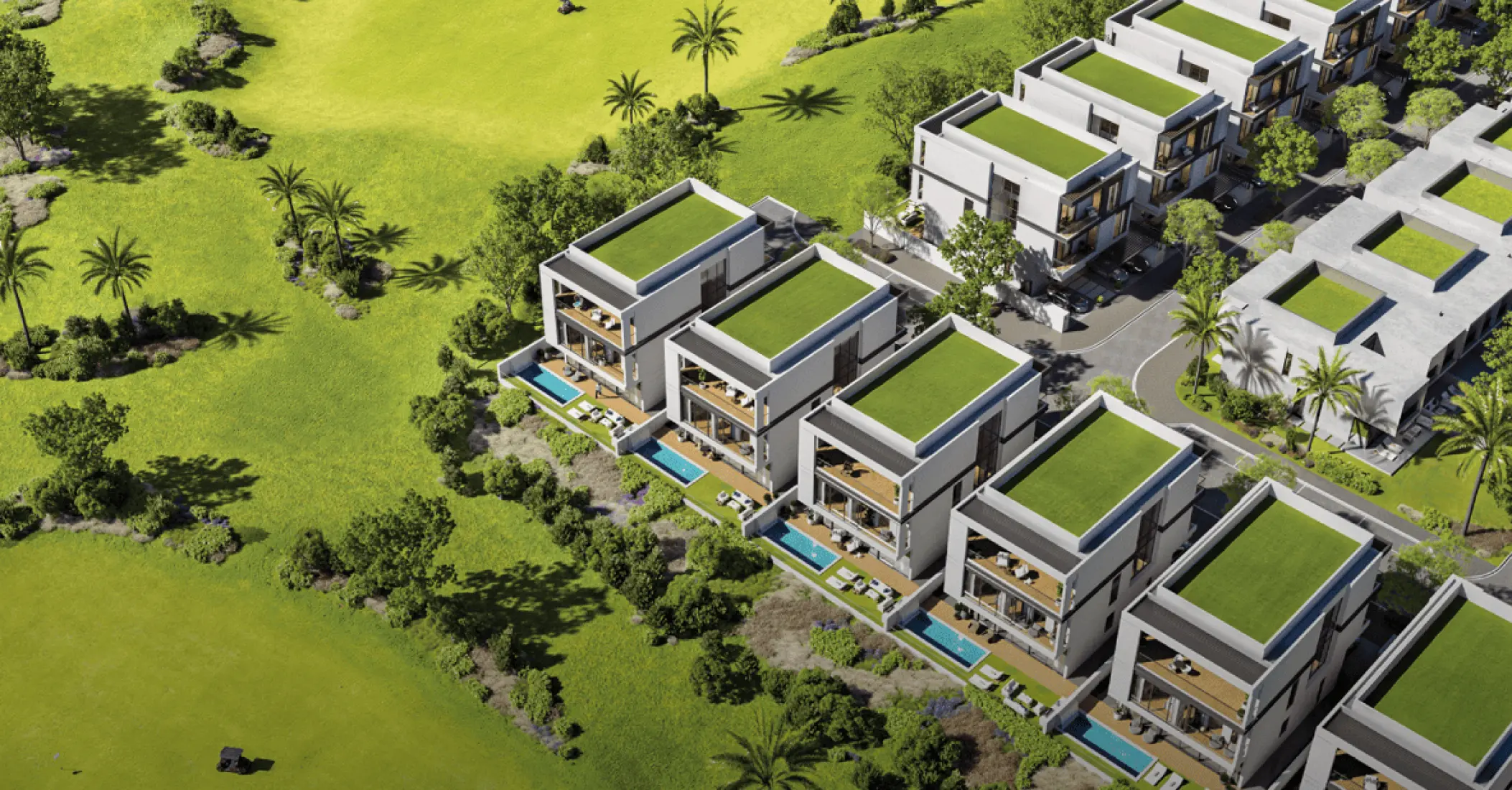 JGE (Jumeirah Golf Estates I), flagship project render