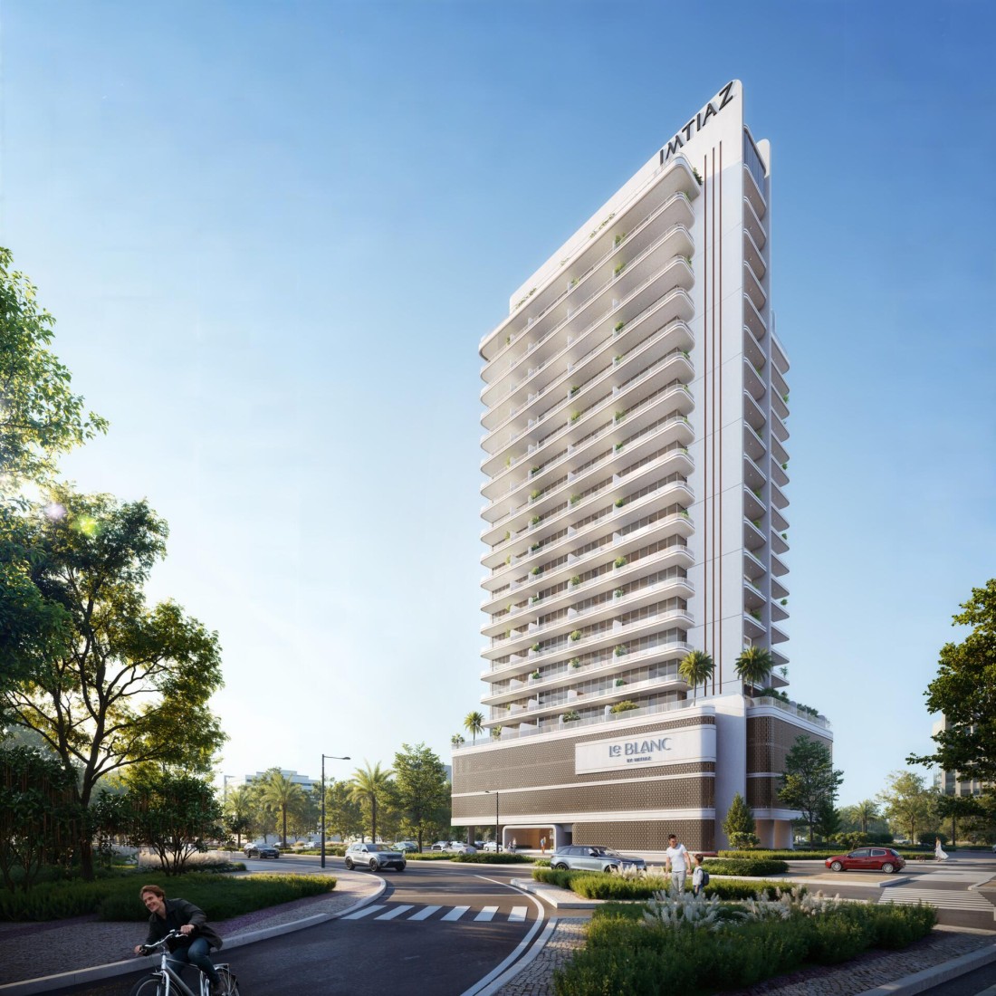 Le Blanc, developer render