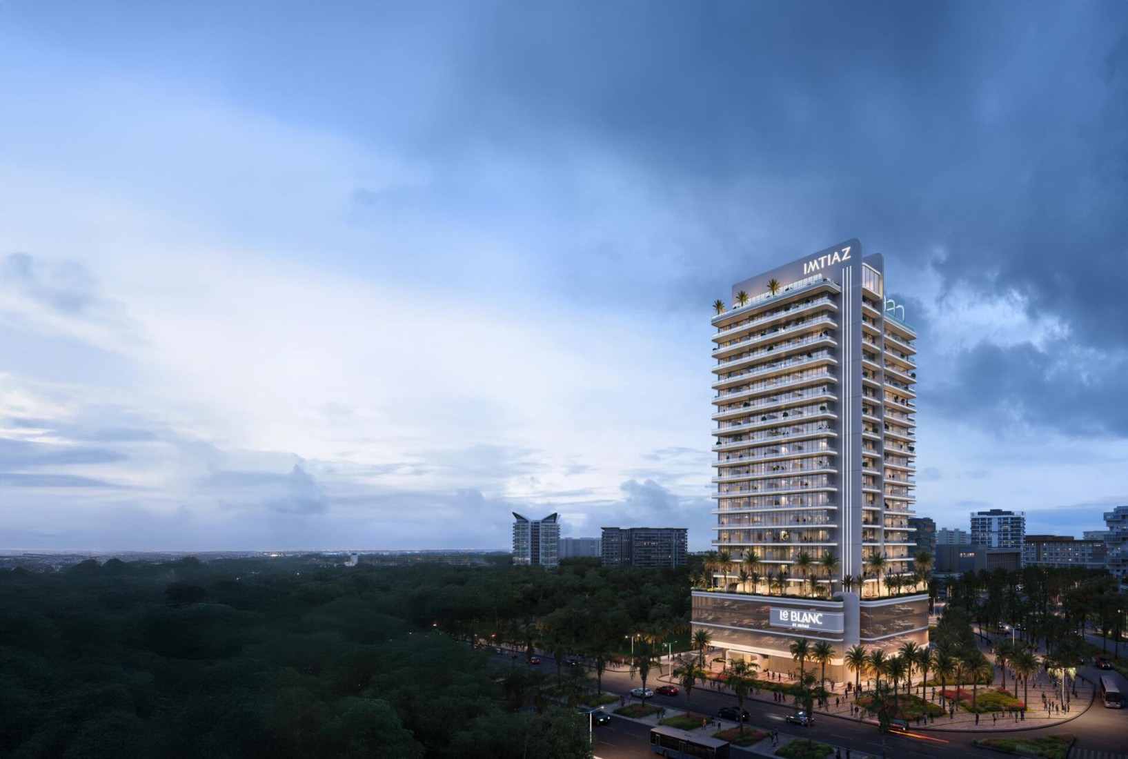 Le Blanc, developer render