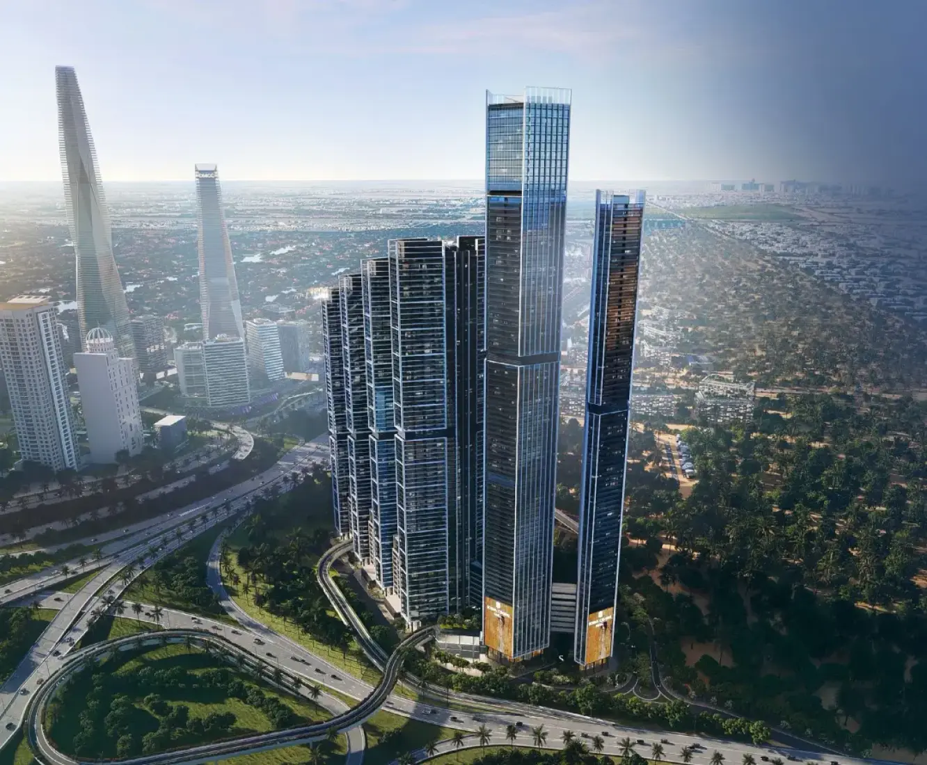 The Mirage at Sobha Central, developer render