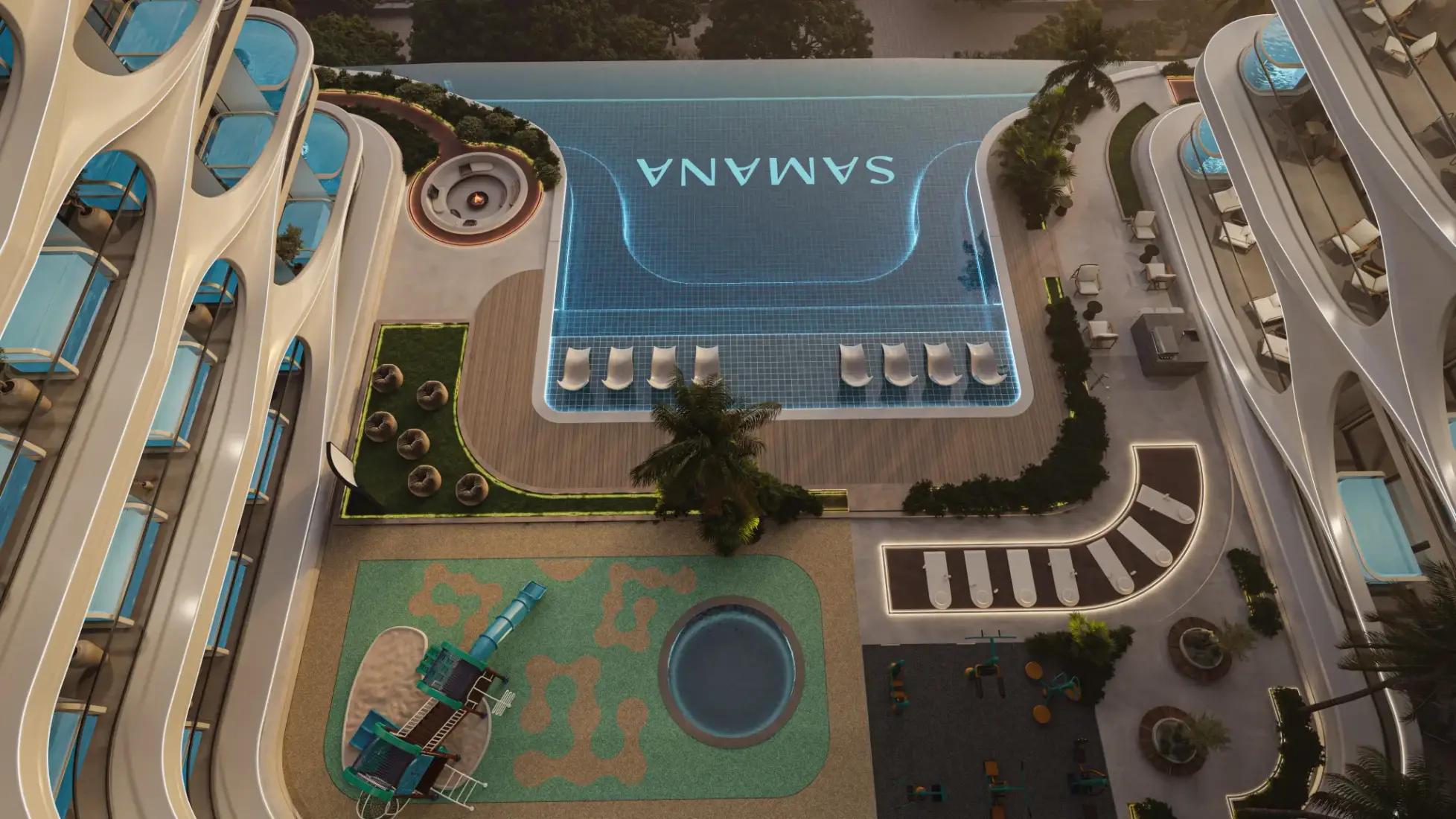 Samana Boulevard Heights, developer render