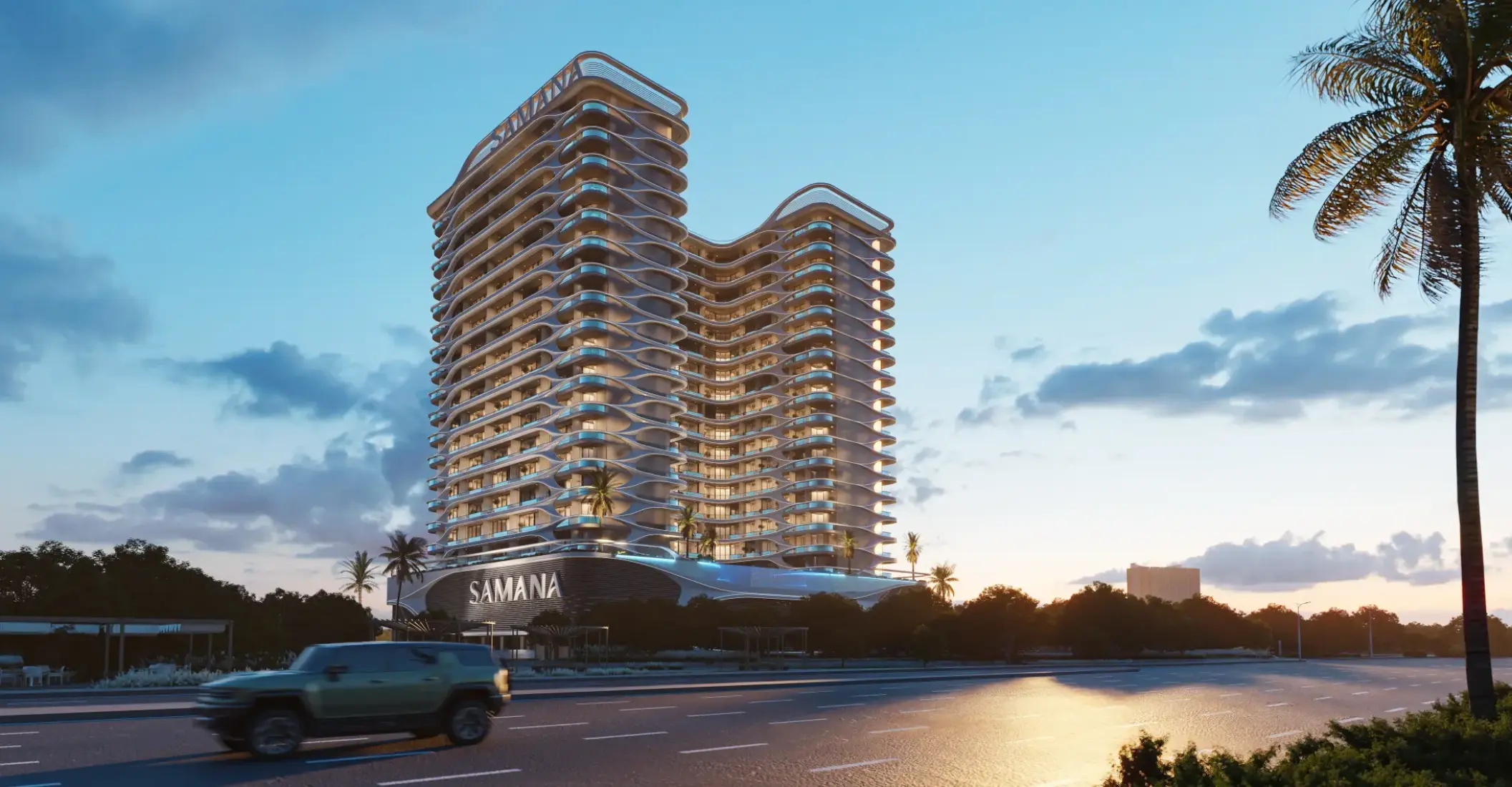Samana Boulevard Heights, Dubai Land Residence Complex