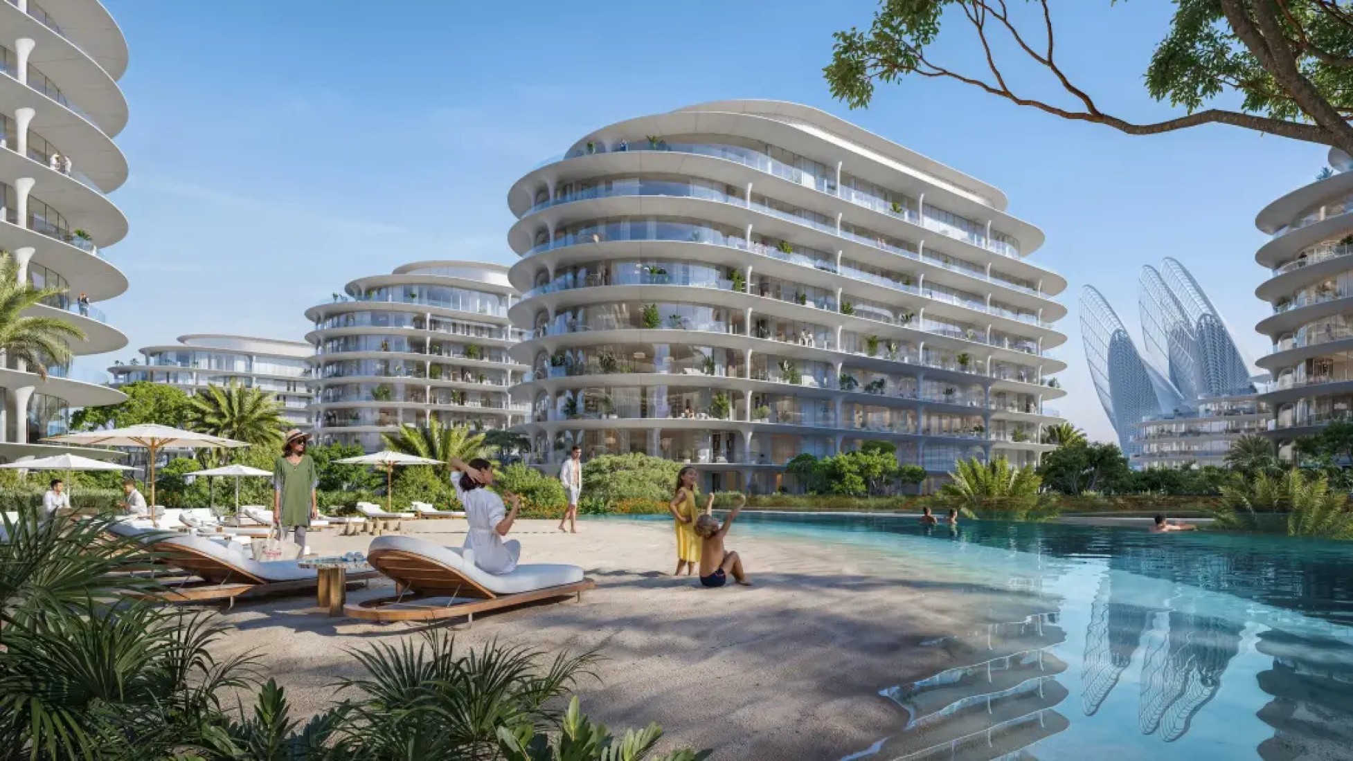 The Row Saadiyat, developer render