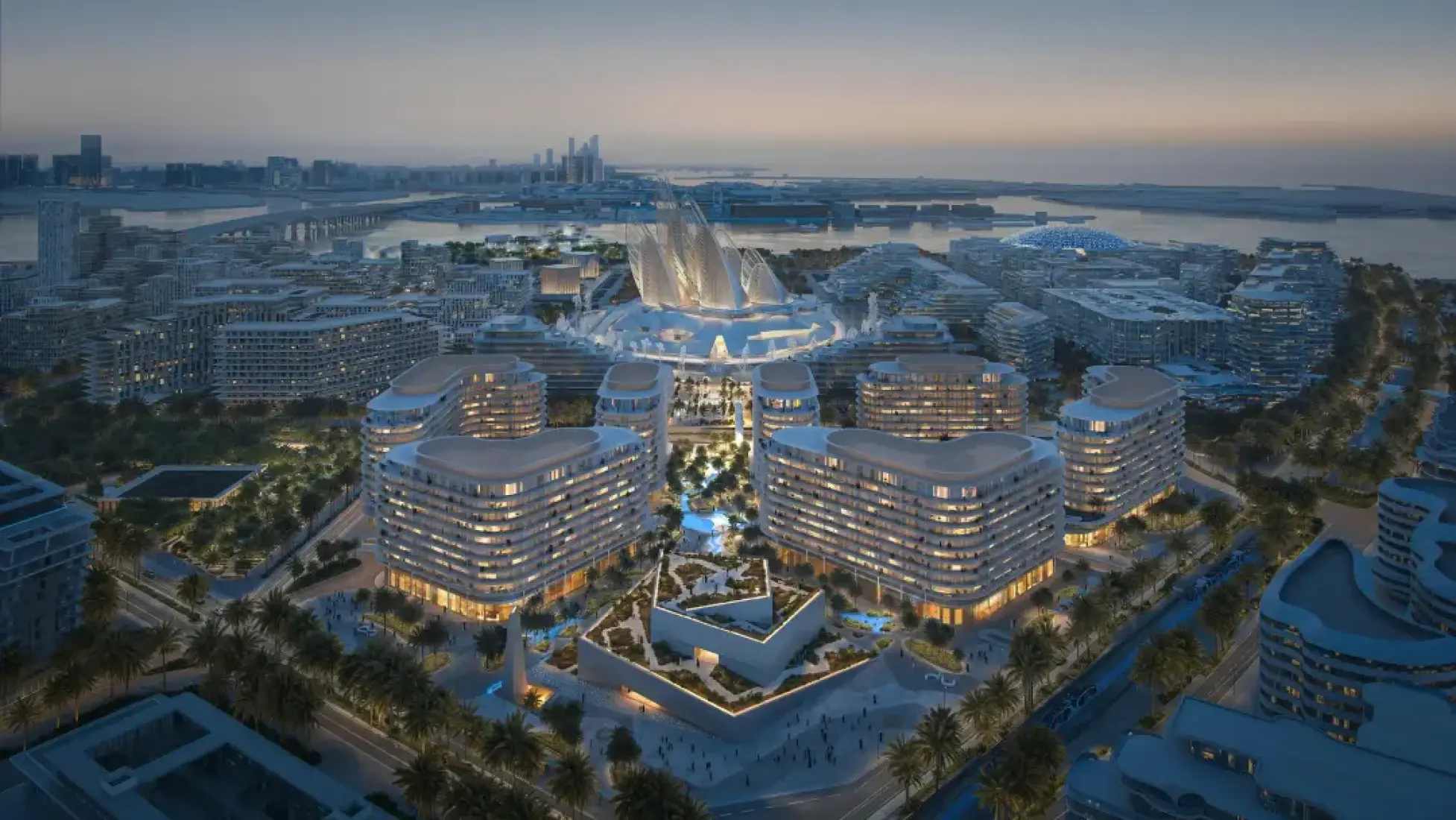 The Row Saadiyat, developer render