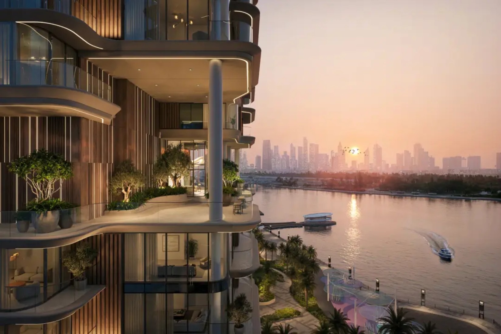 Zabeel, flagship project render
