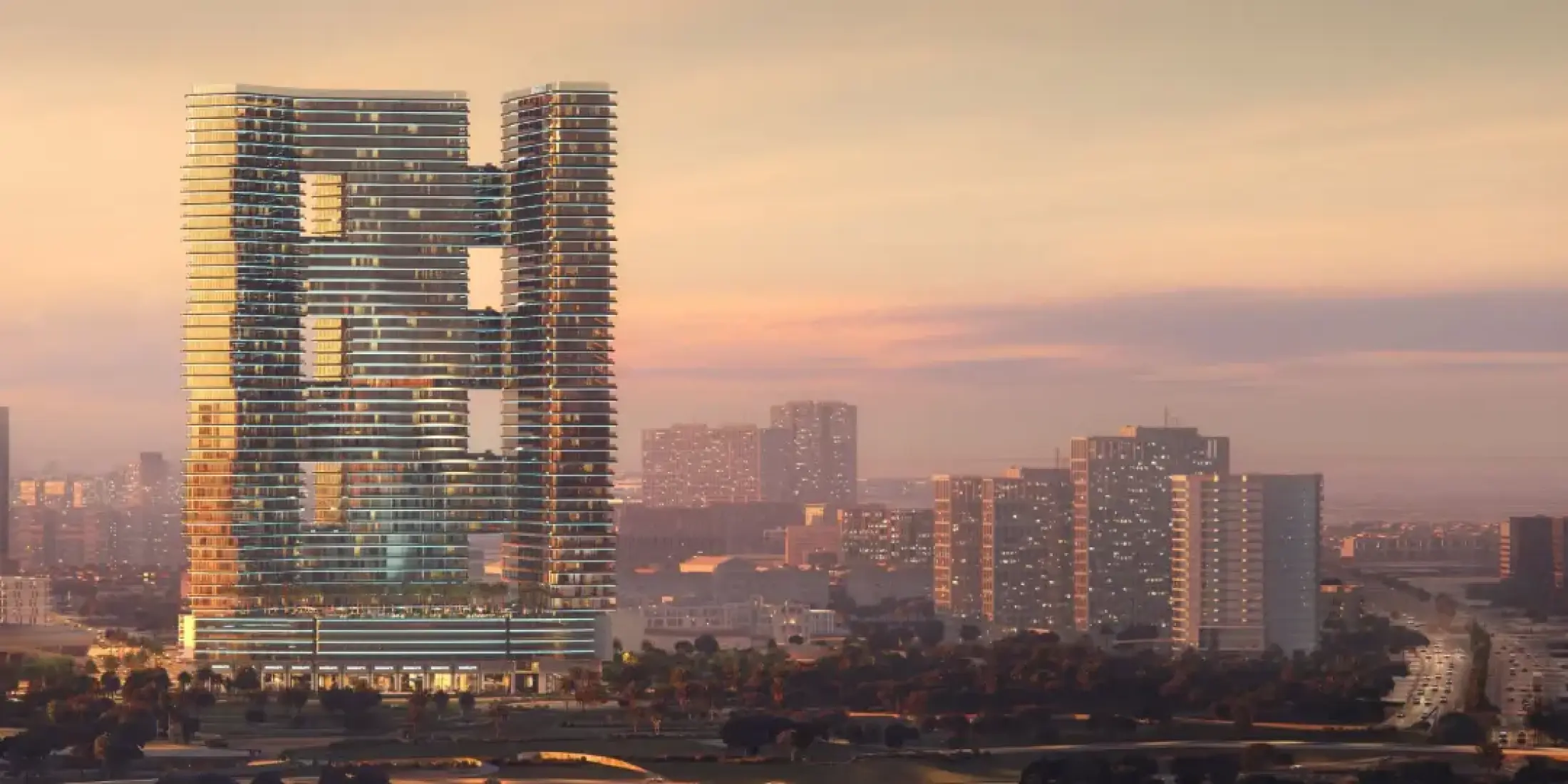 Binghatti Sky Terraces, developer render