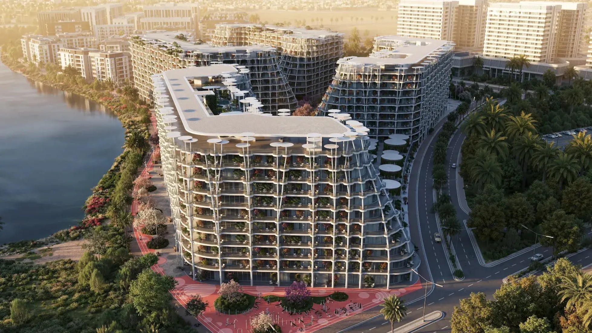 Sakura Gardens, developer render