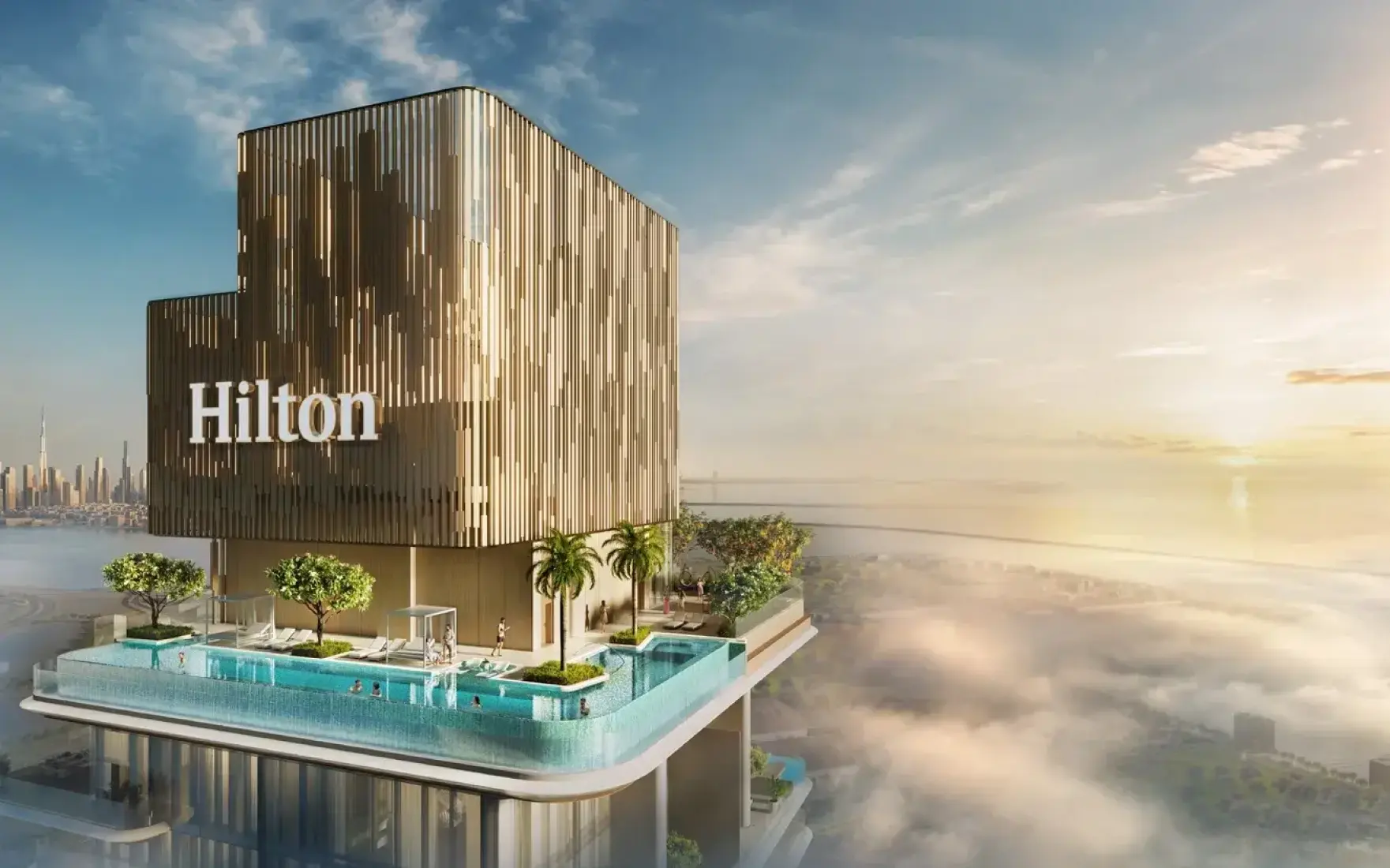 Hilton Residences, developer render