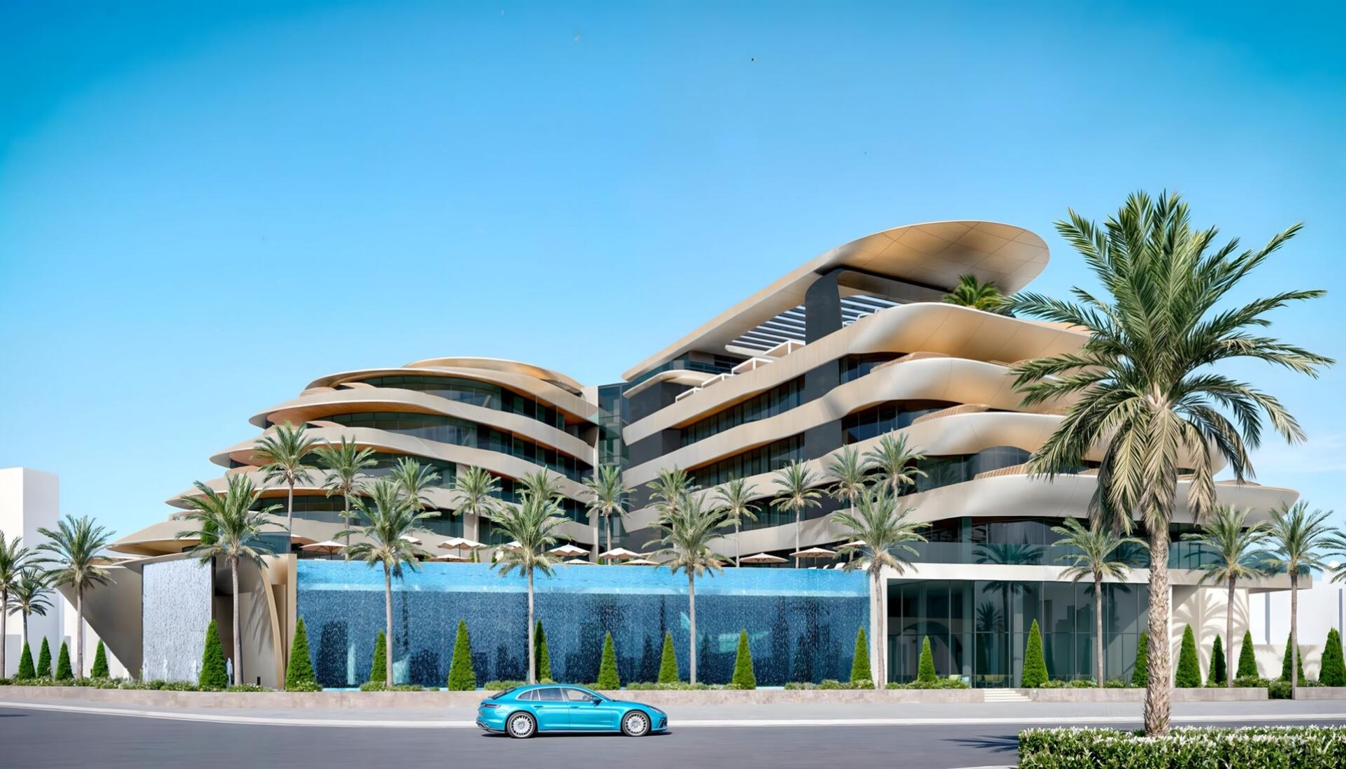 The Royal Yacht, developer render
