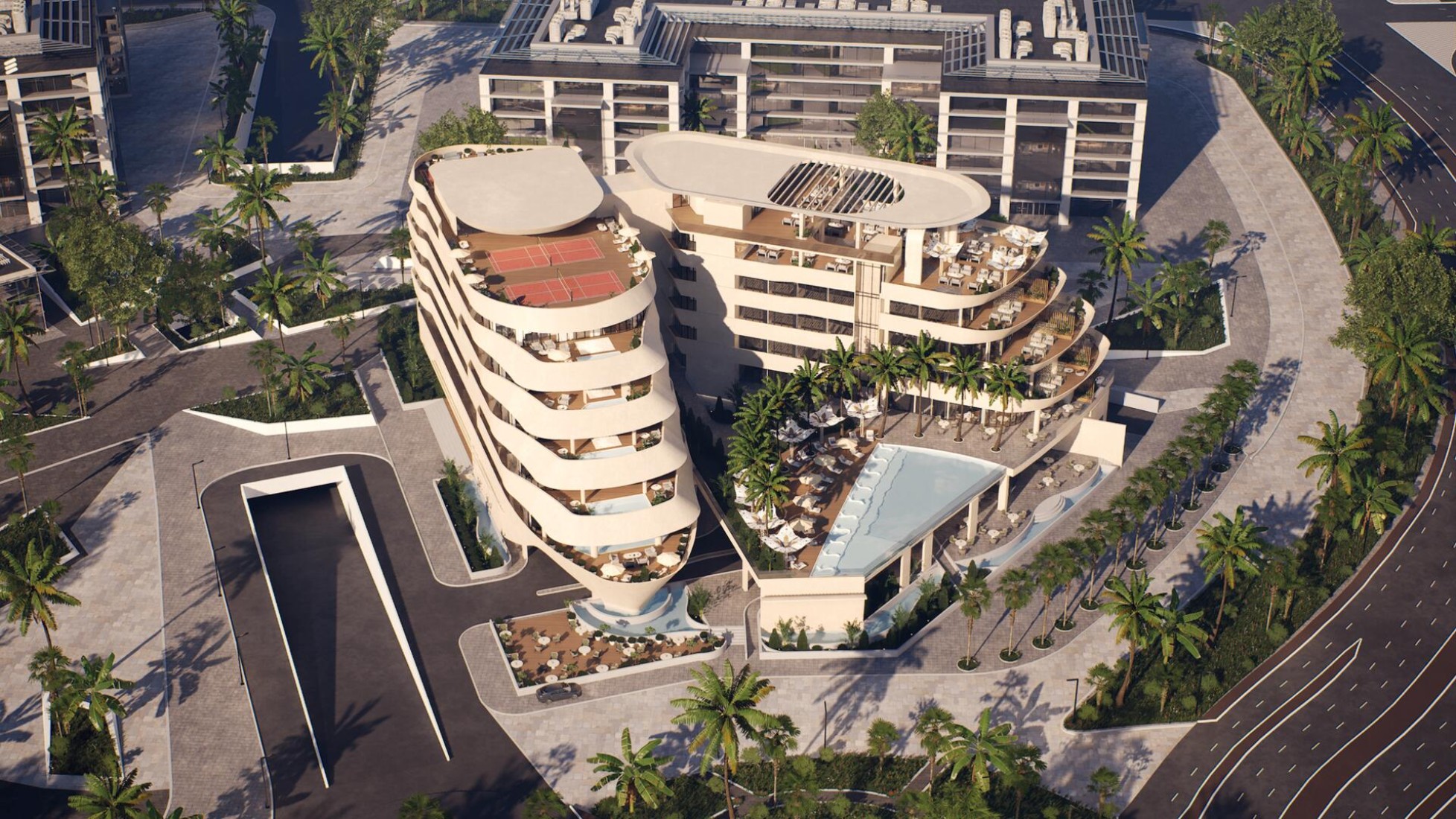 The Royal Yacht, developer render