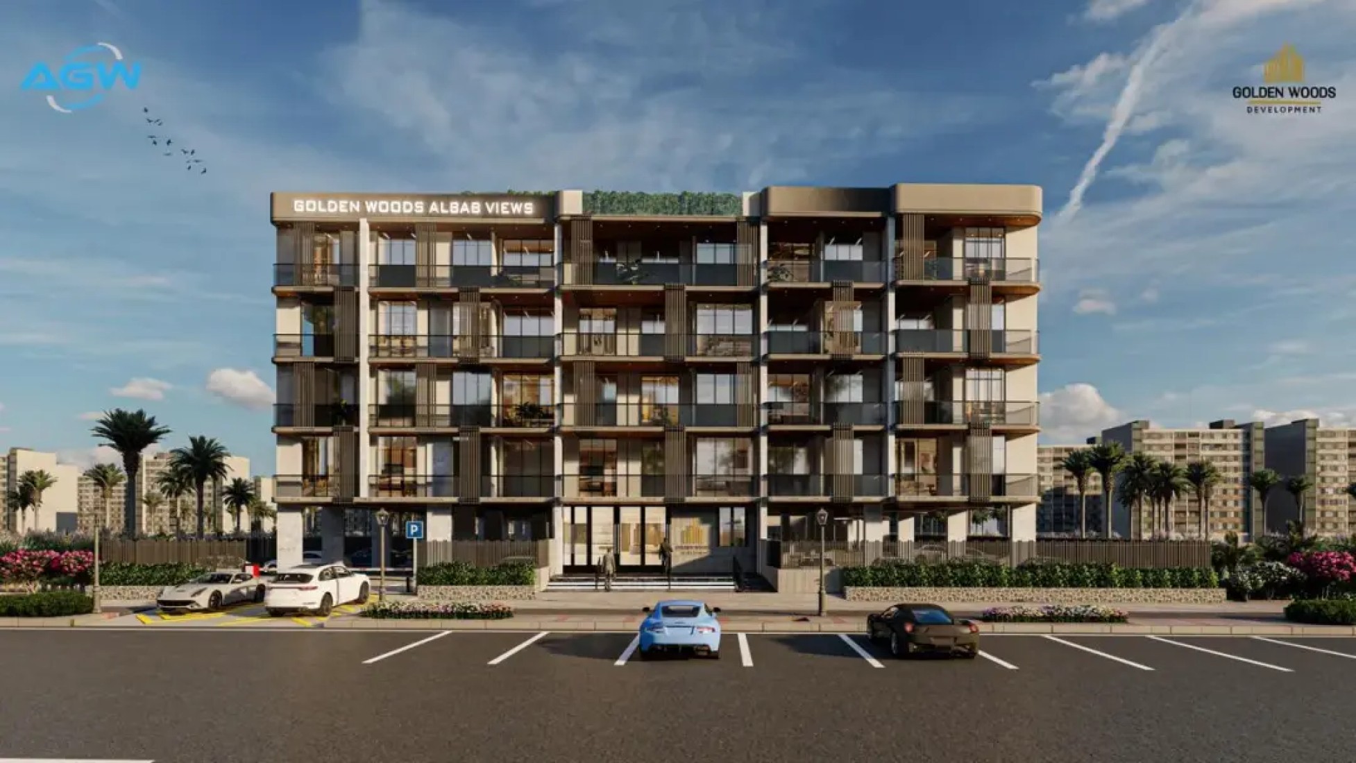 Golden Woods Albab Views, developer render