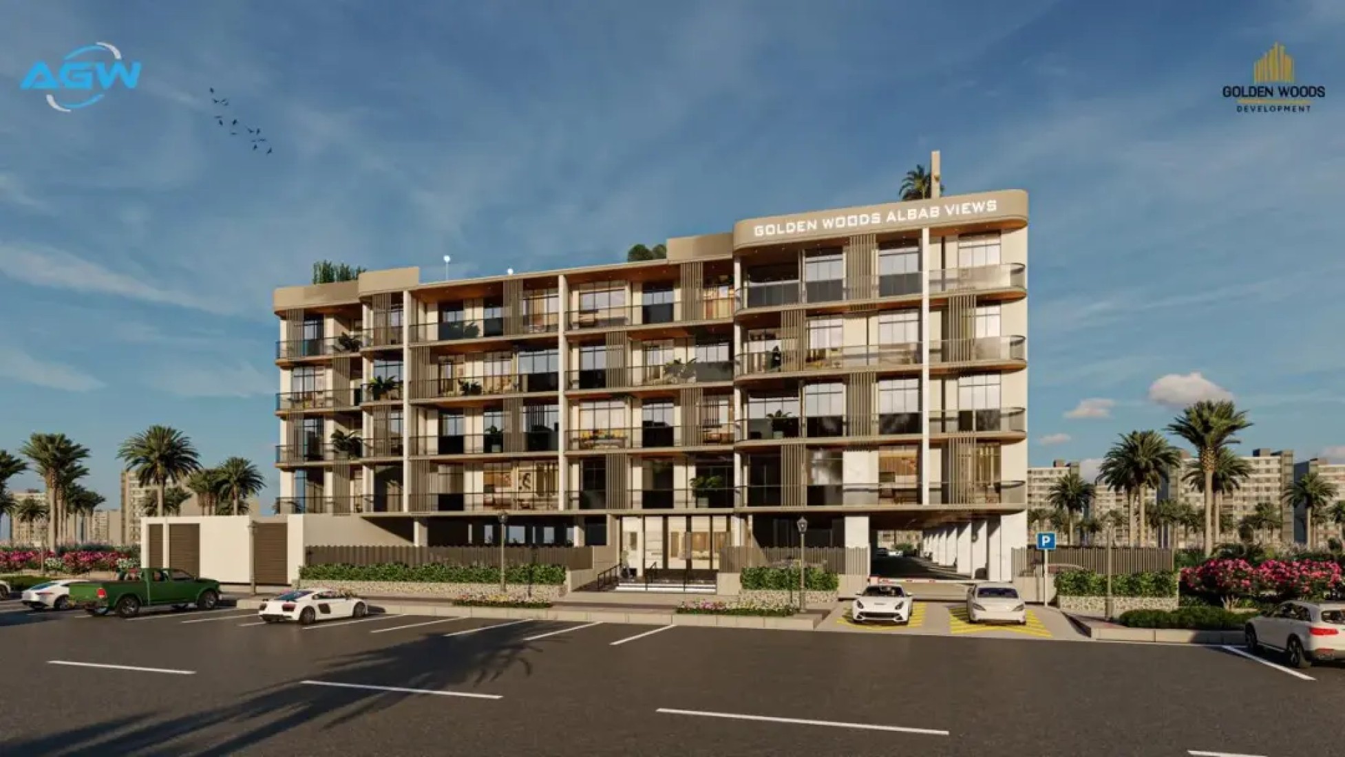 Golden Woods Albab Views, developer render