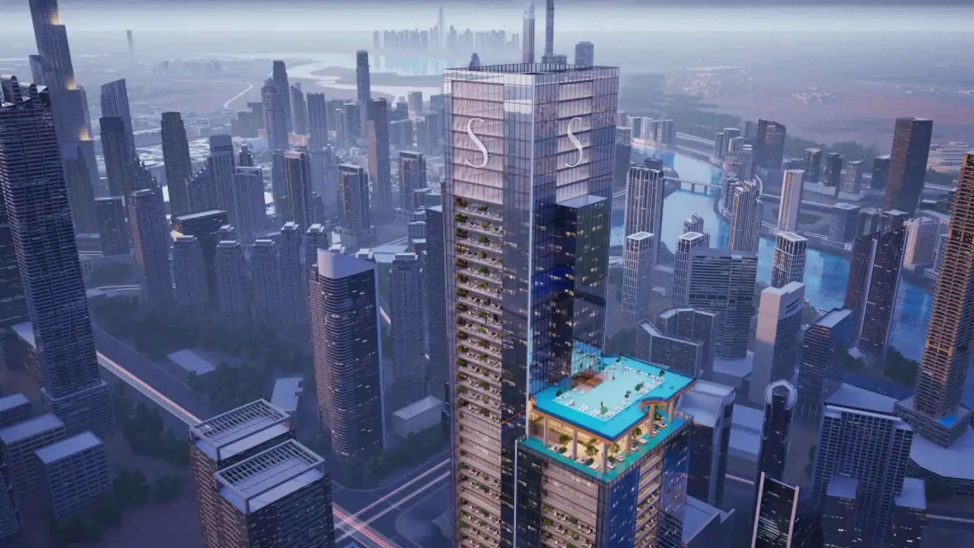 Sobha Skyparks, developer render