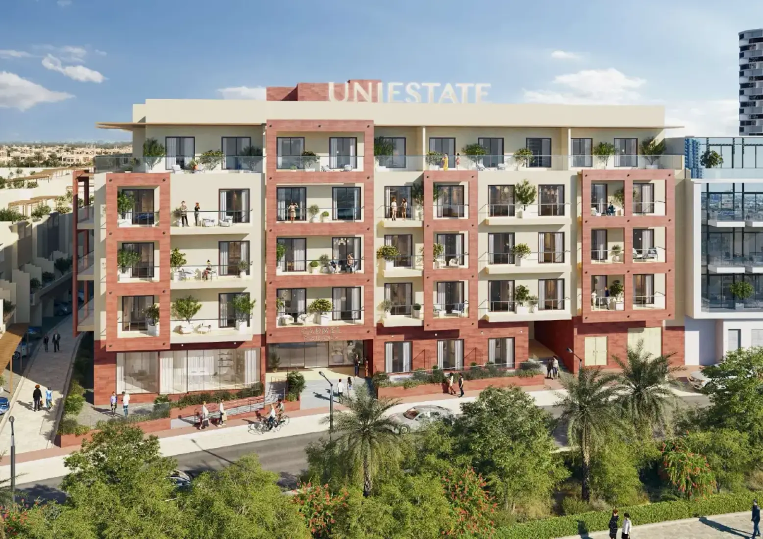 Al Barsha South Fourth, flagship project render
