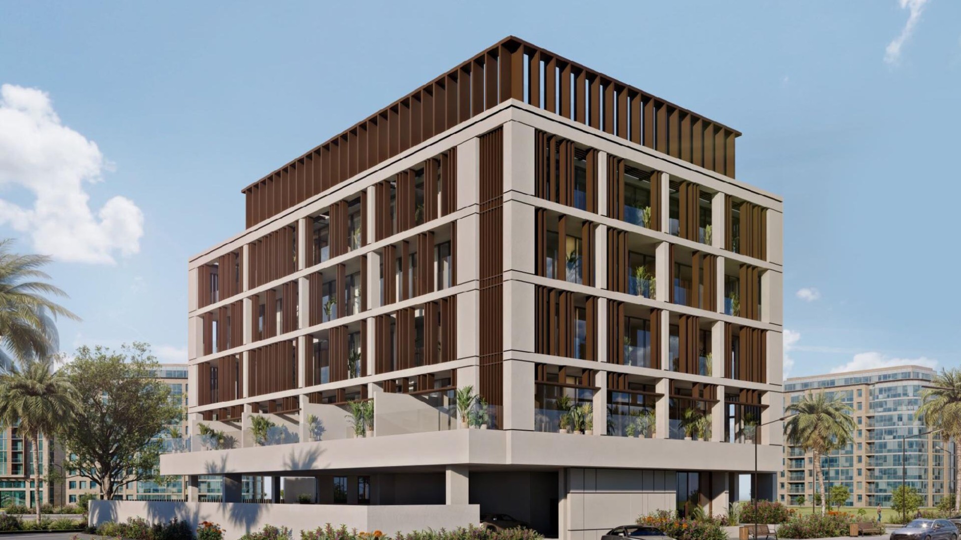Rabdan Square, developer render