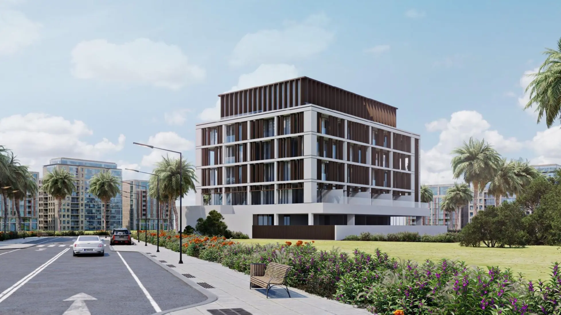 Rabdan Square, developer render