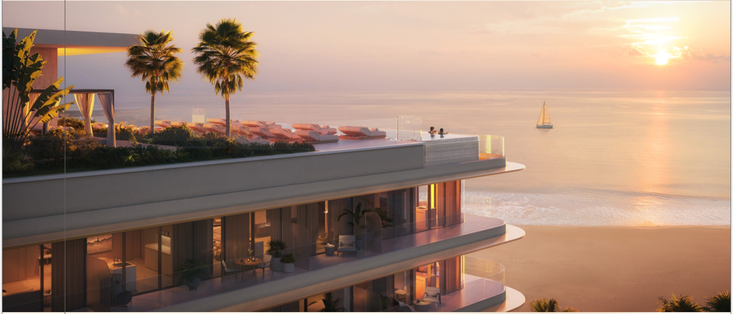 Soleva Beach Residence, developer render