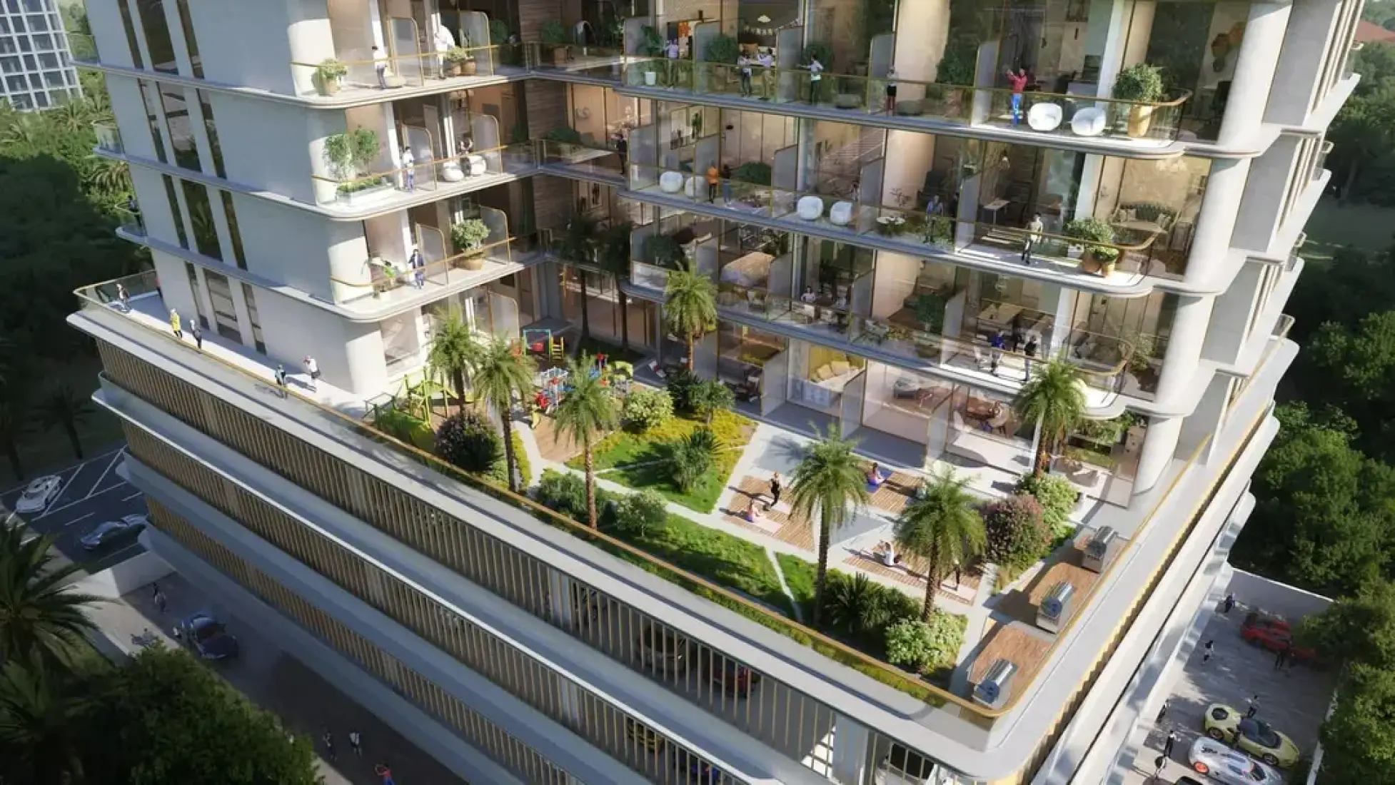 Dubai Residence Complex, flagship project render