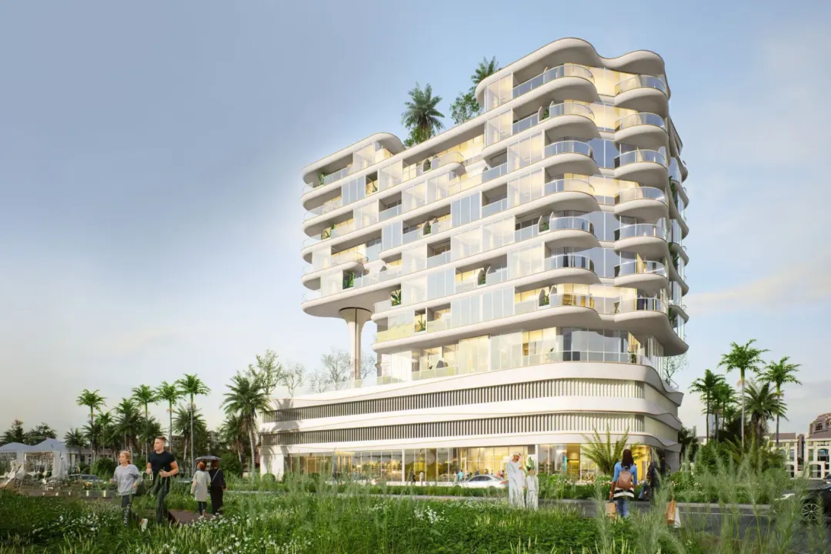 Rabdan Gardens, developer render