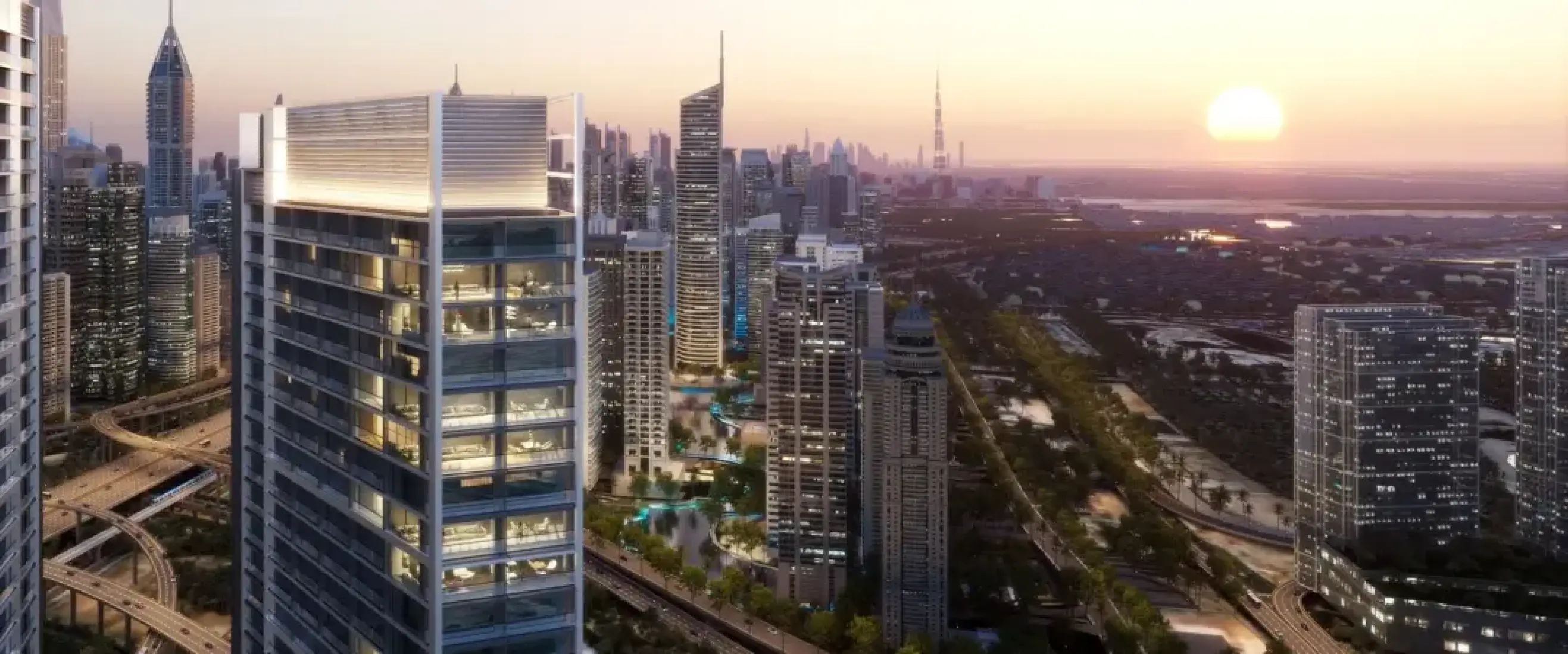 Jabal Ali Industrial Second, flagship project render