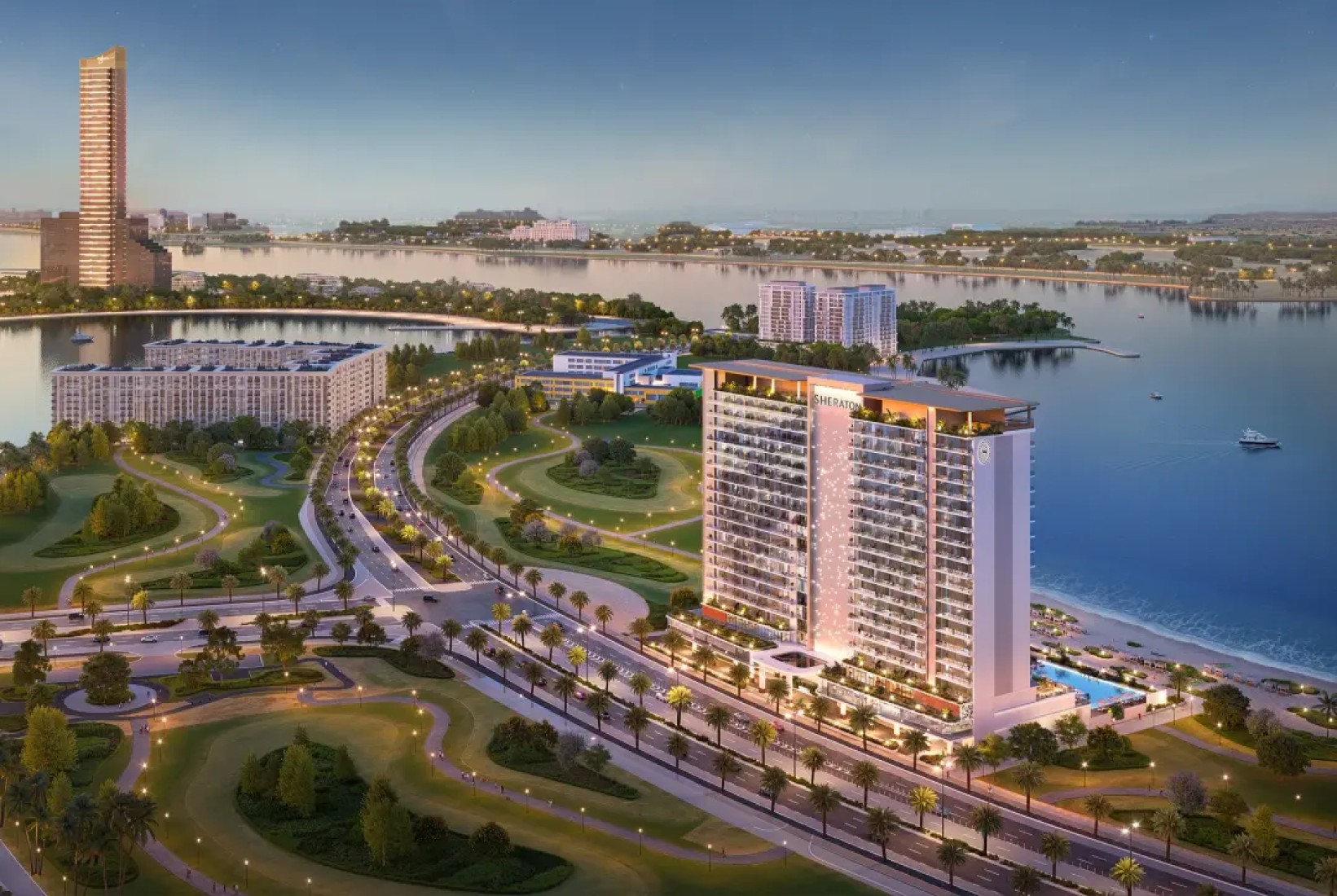 The Residences at Sheraton Al Marjan Island Resort, developer render