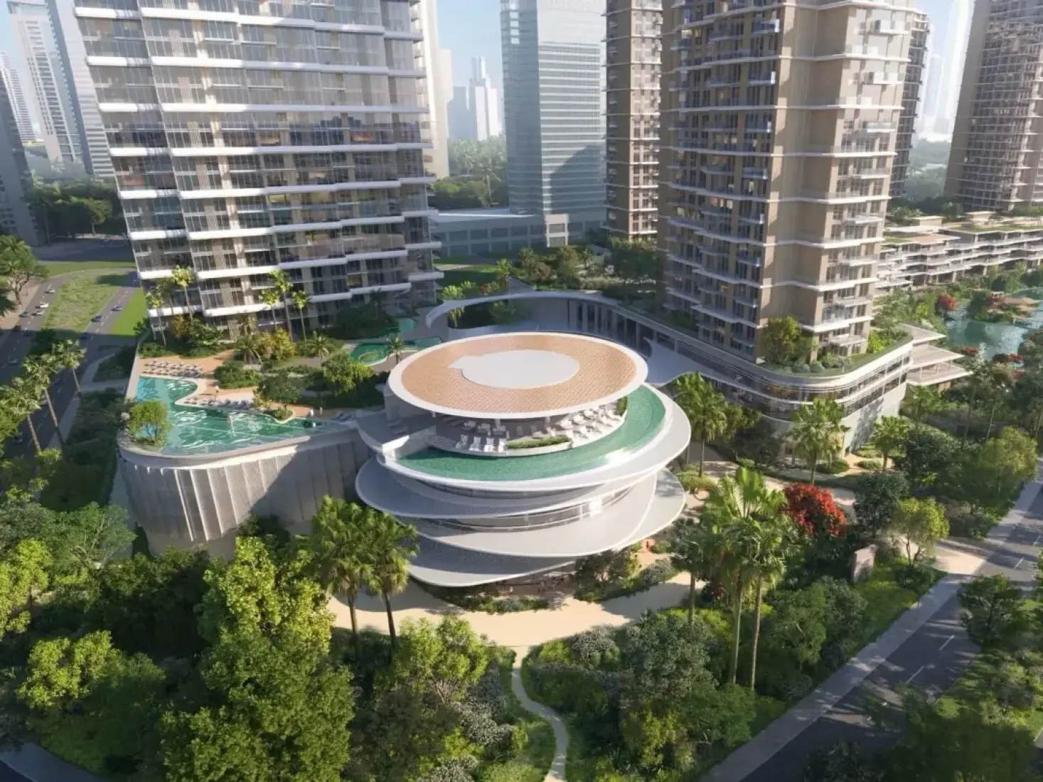 Jumeirah Islands, flagship project render