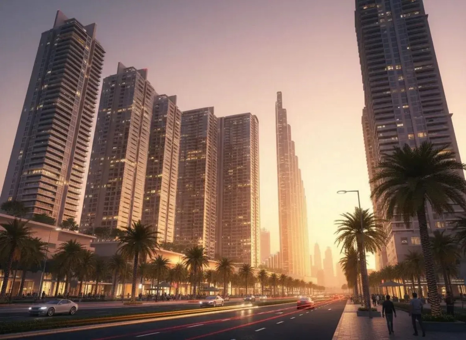 Mercedes-Benz Places — Binghatti City, developer render