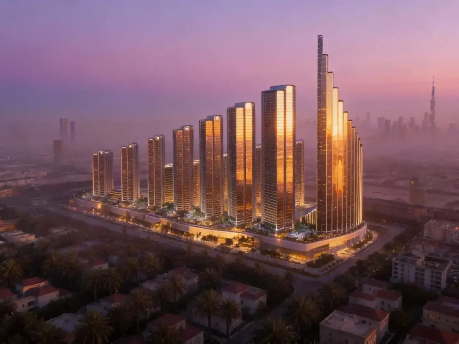 Mercedes-Benz Places — Binghatti City, developer render