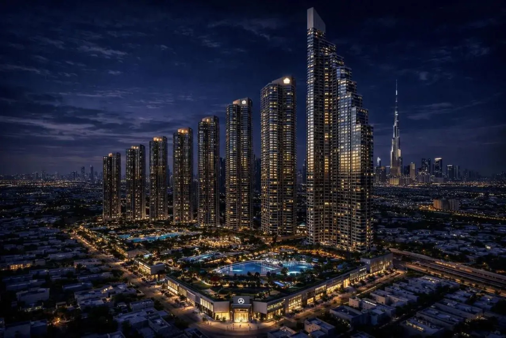 Nad Al Sheba First, flagship project render