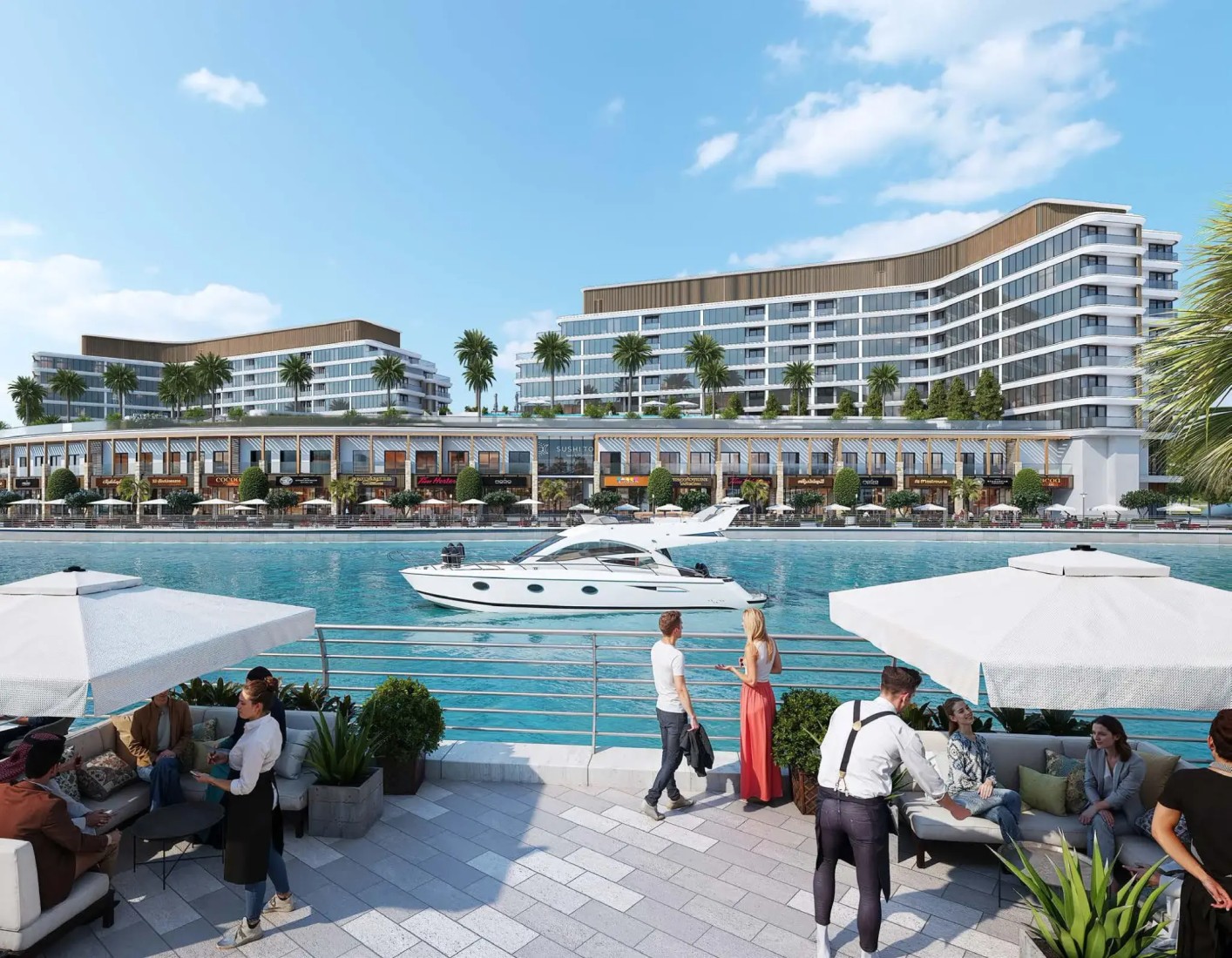 Capeside Marina Residences, developer render
