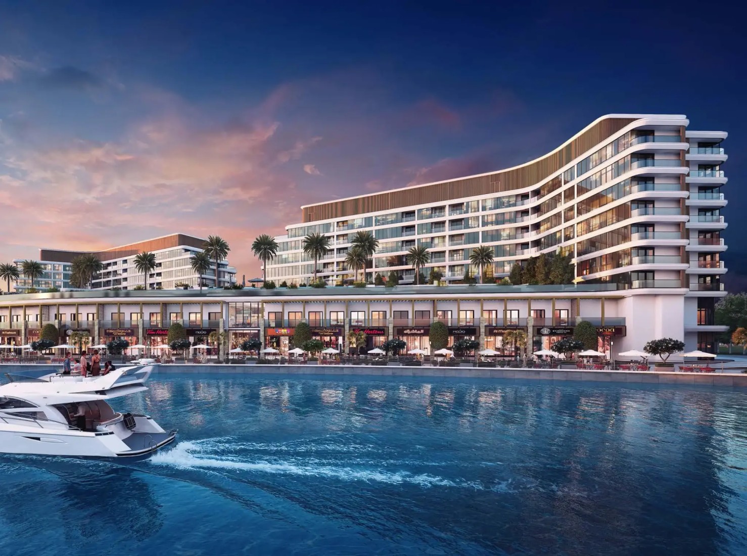 Capeside Marina Residences, developer render