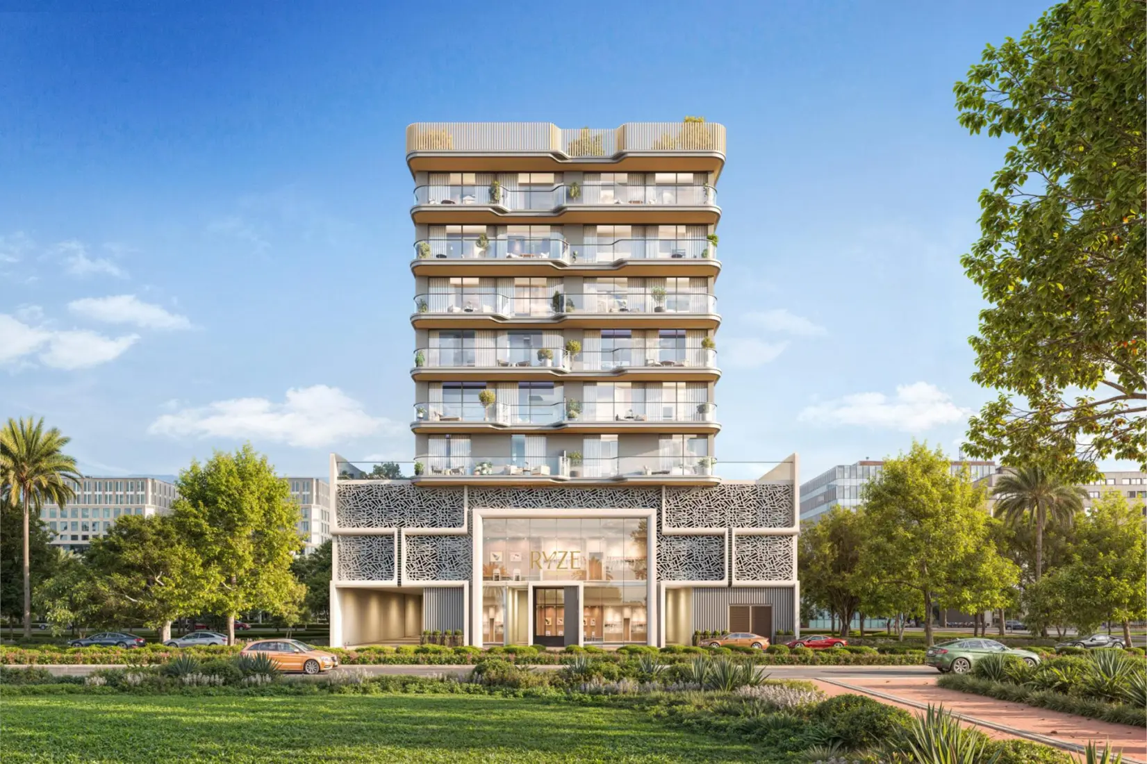 International City, flagship project render