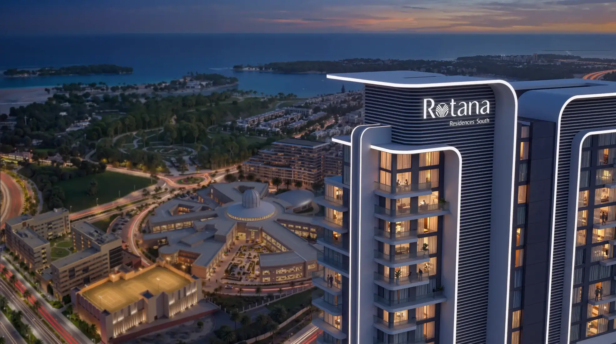 Rotana Residences South Tower, developer render