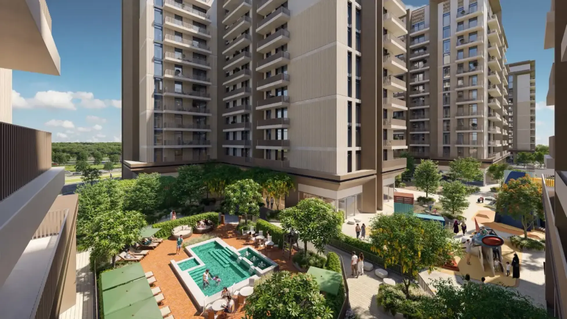 Expo Valley Views - Ghadeer, developer render