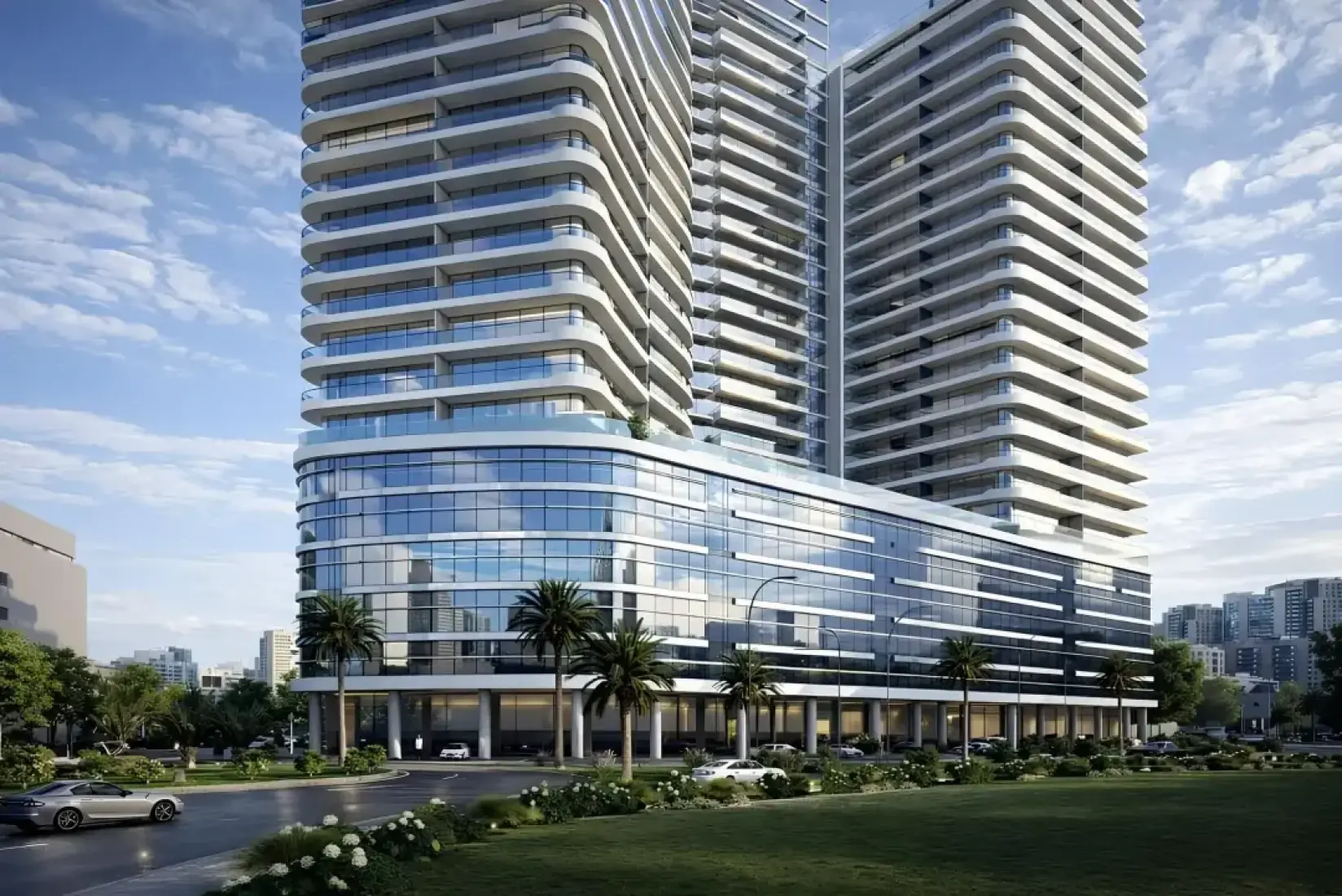 Amwaj Tower, developer render