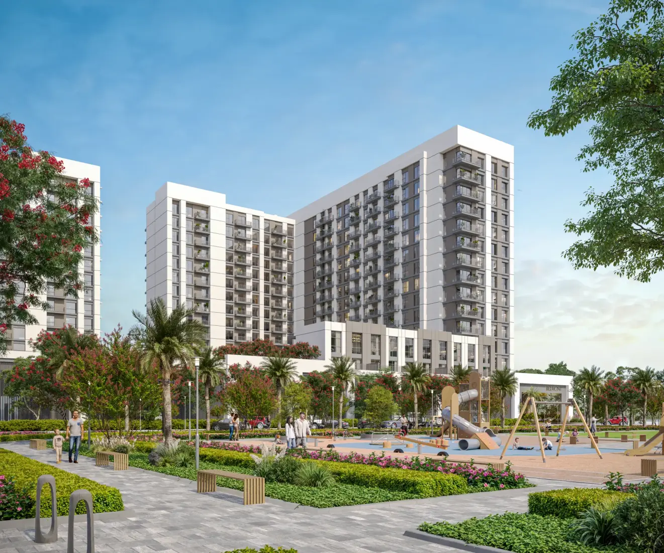 Belmont, developer render